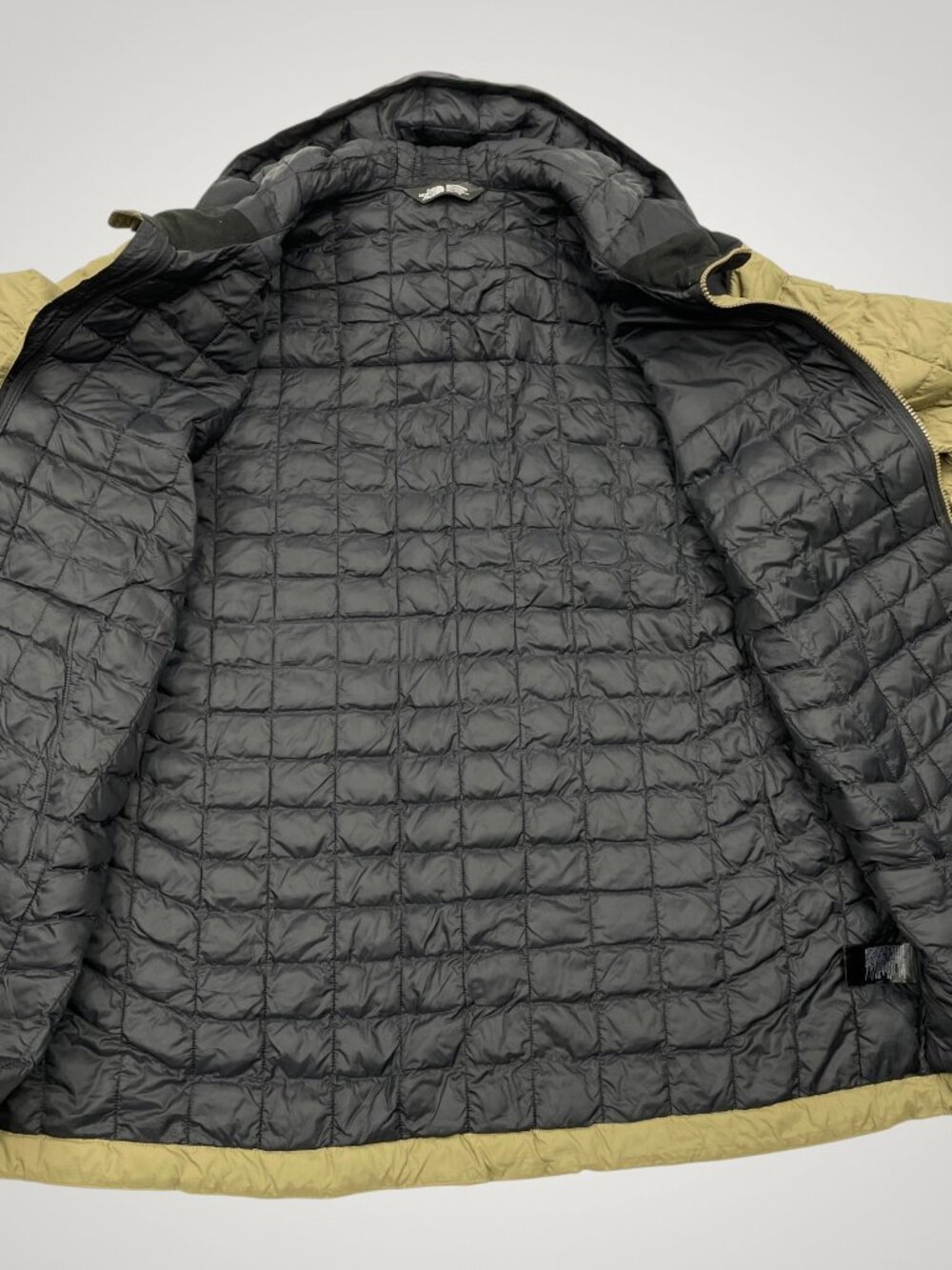THE NORTH FACE ThermoBall Eco Quilted Puffer Jacket Hooded Coat Olive Men’s XXL - Picture 14 of 14